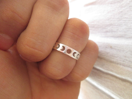 Anillo fases lunares Corte