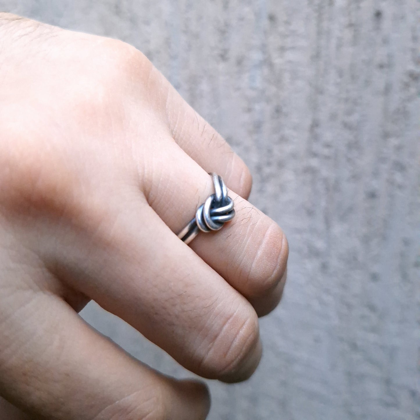 Anillo nudo vintage