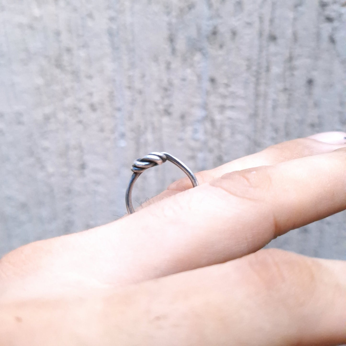 Anillo nudo vintage