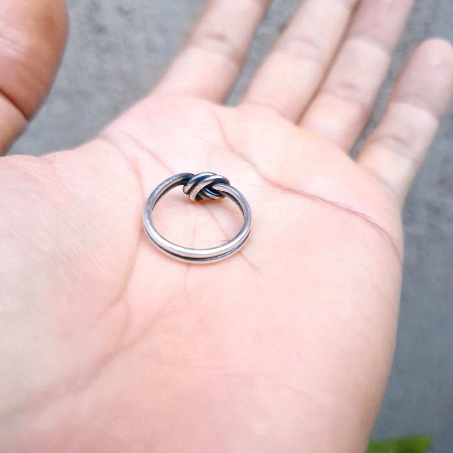 Anillo nudo vintage