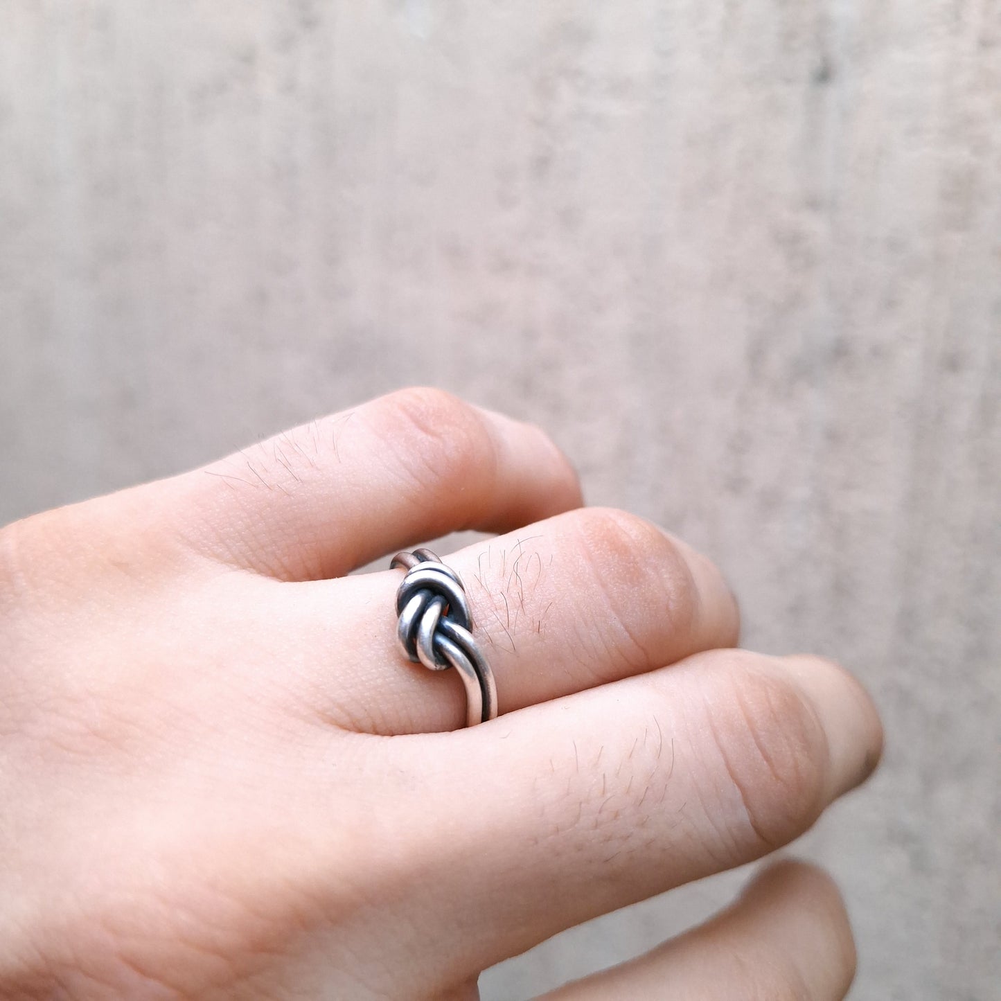 Anillo nudo vintage