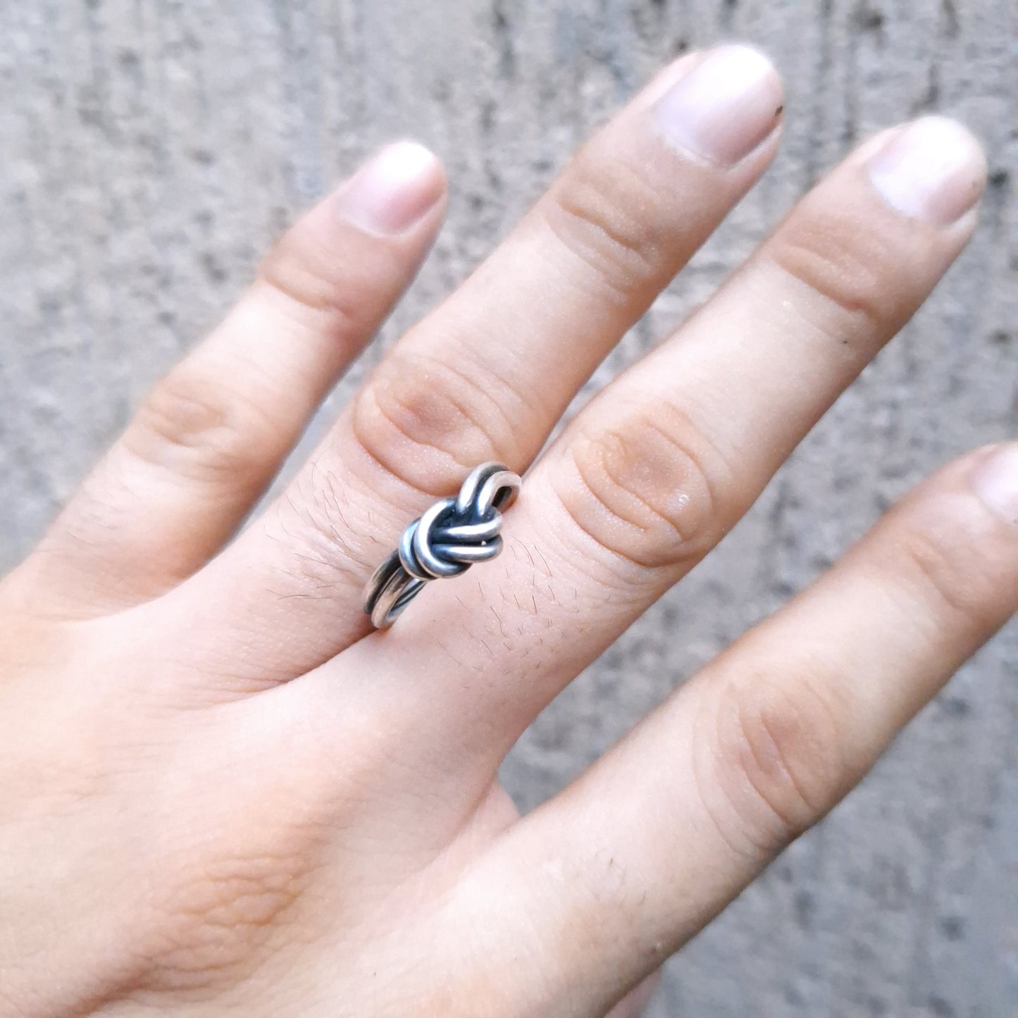 Anillo nudo vintage