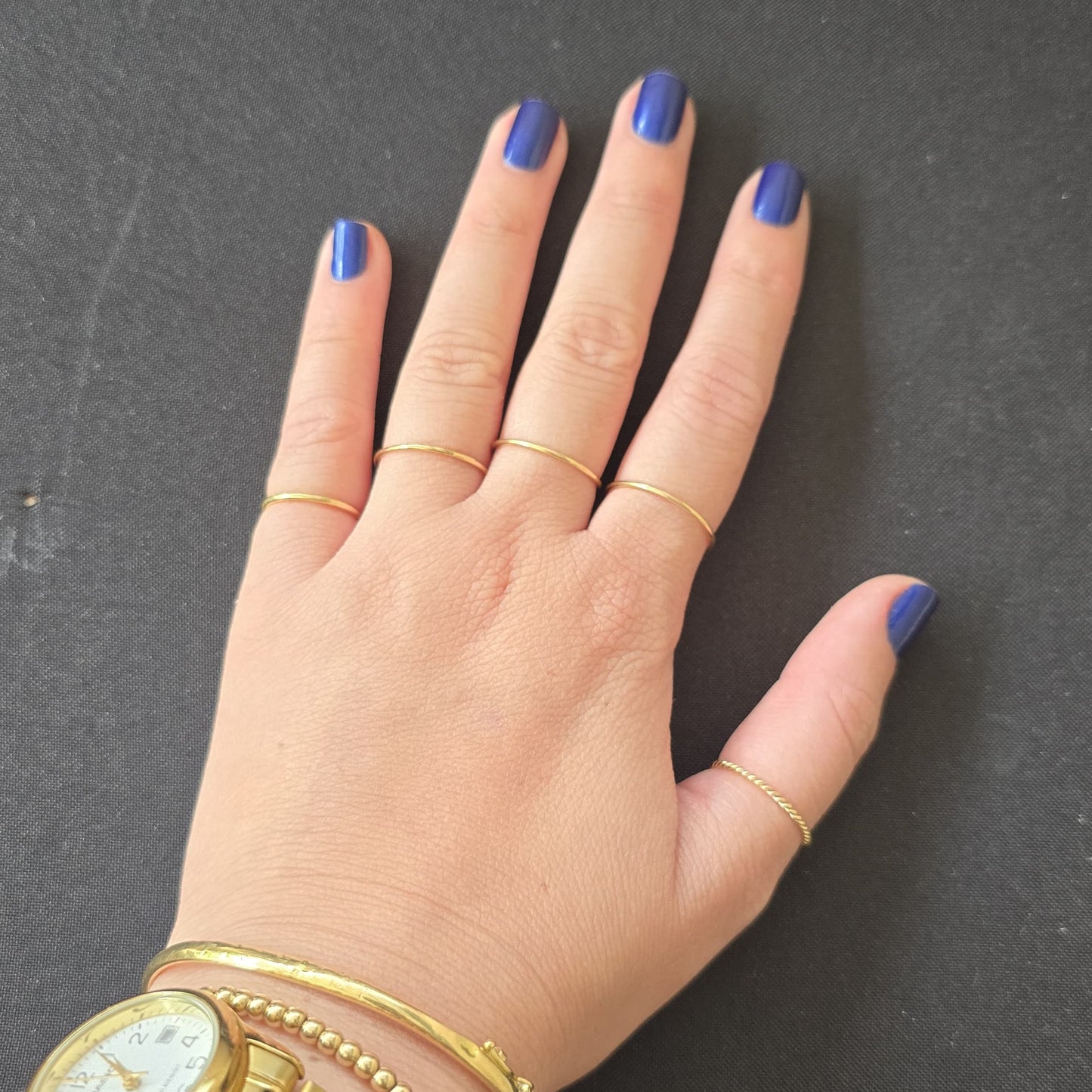 Argolla Lisa Hilito Dorado