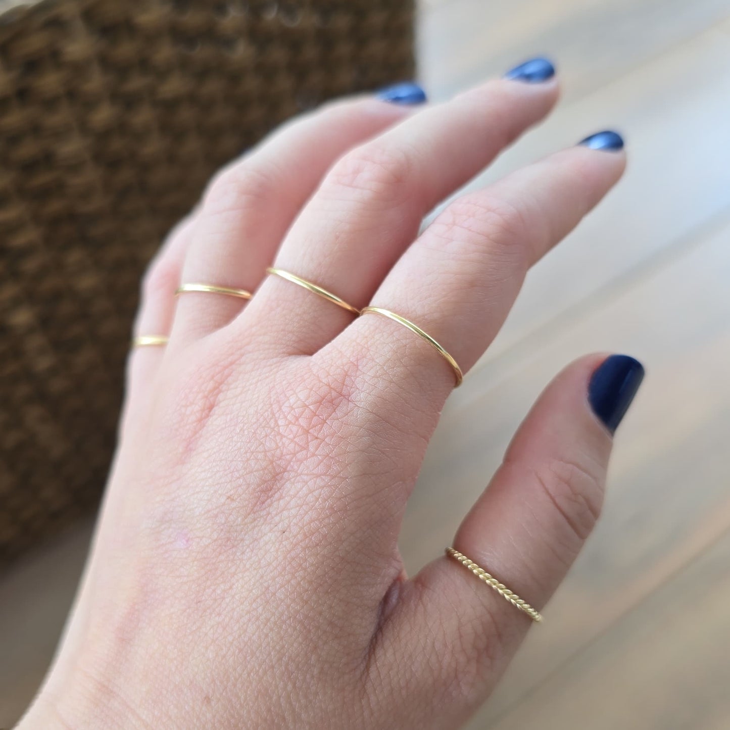 Argolla Lisa Hilito Dorado