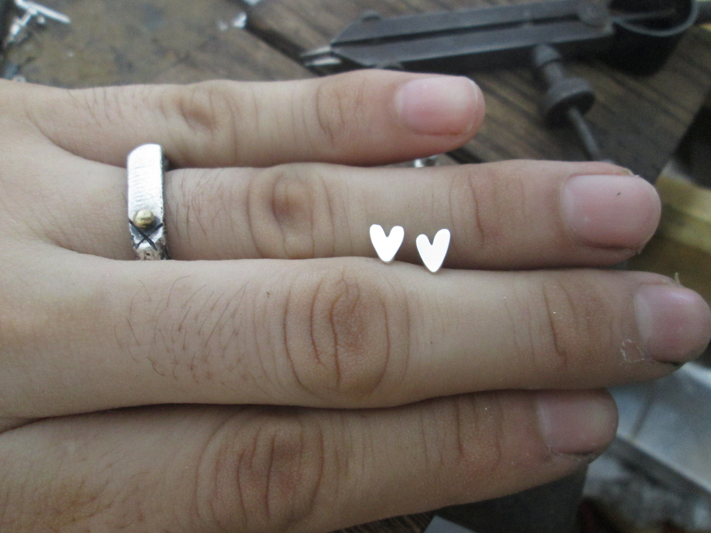 Topito mini corazones