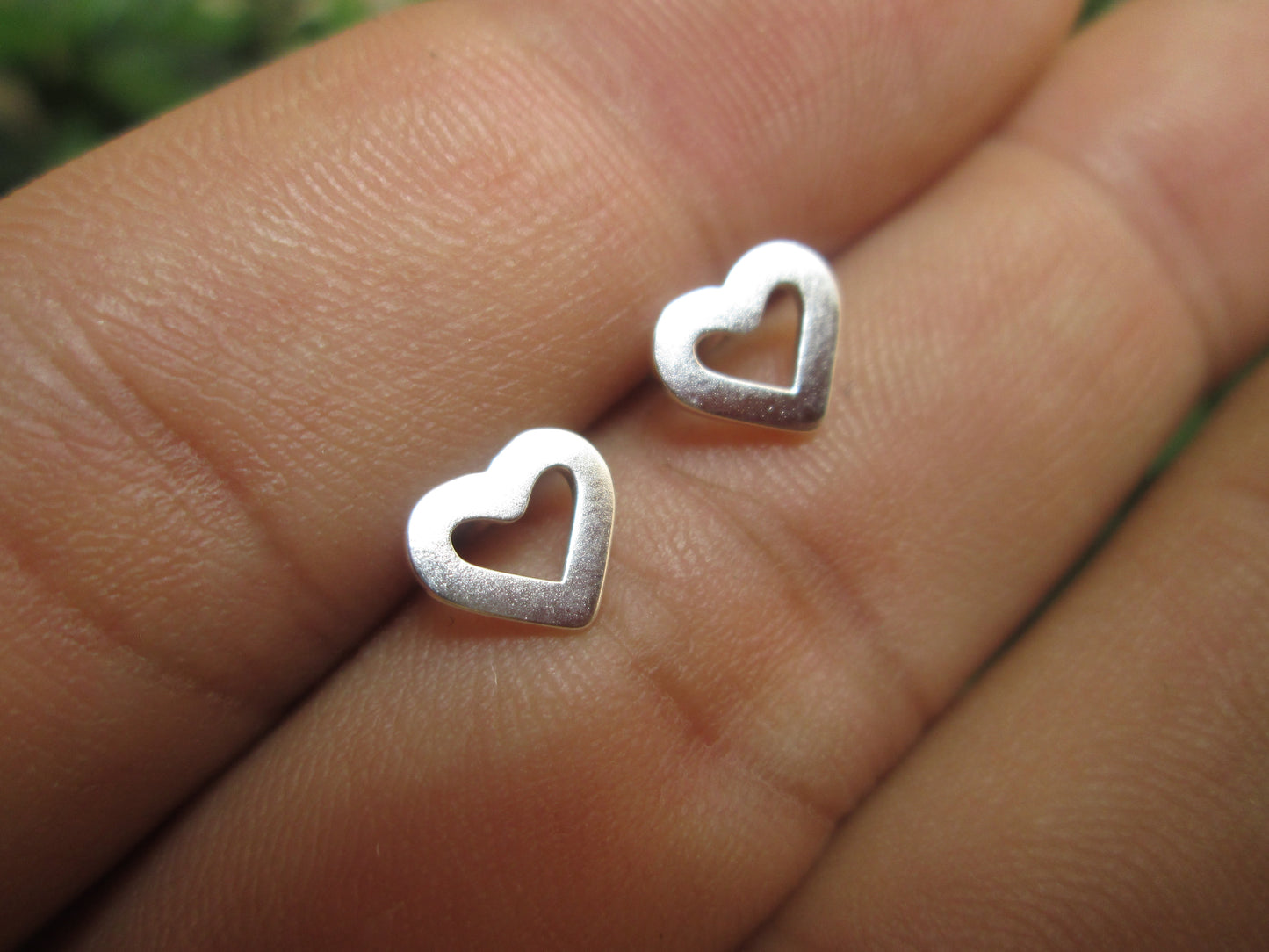 Topitos corazones silueta