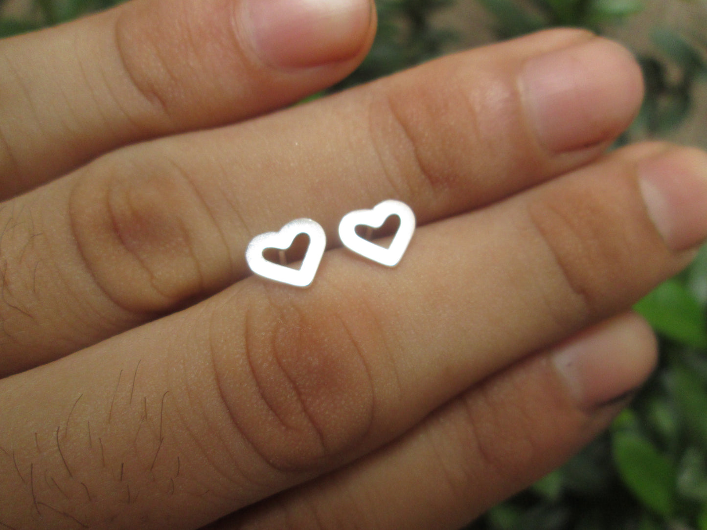Topitos corazones silueta