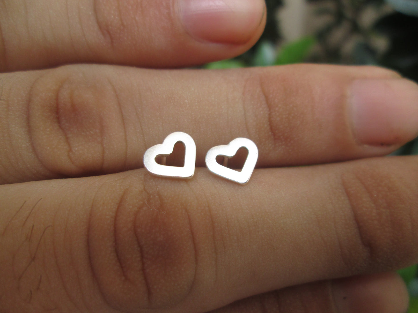 Topitos corazones silueta