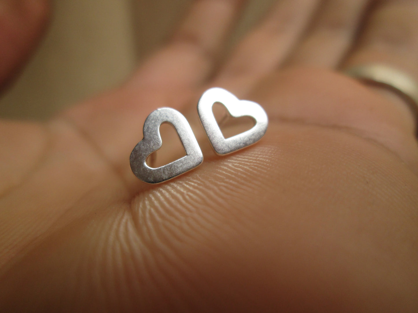 Topitos corazones silueta