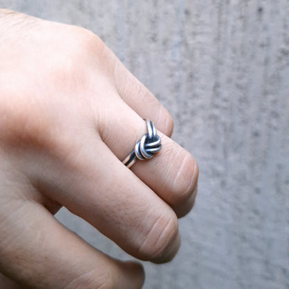 Anillo nudo vintage