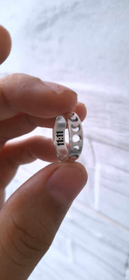 Anillo fases lunares Corte