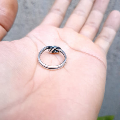 Anillo nudo vintage