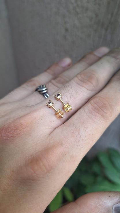 Topitos amatistas 3mm
