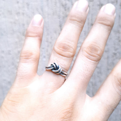 Anillo nudo vintage